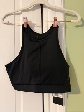 NWT Nike Swoosh Bra - Sports Bra - Black - Medium
